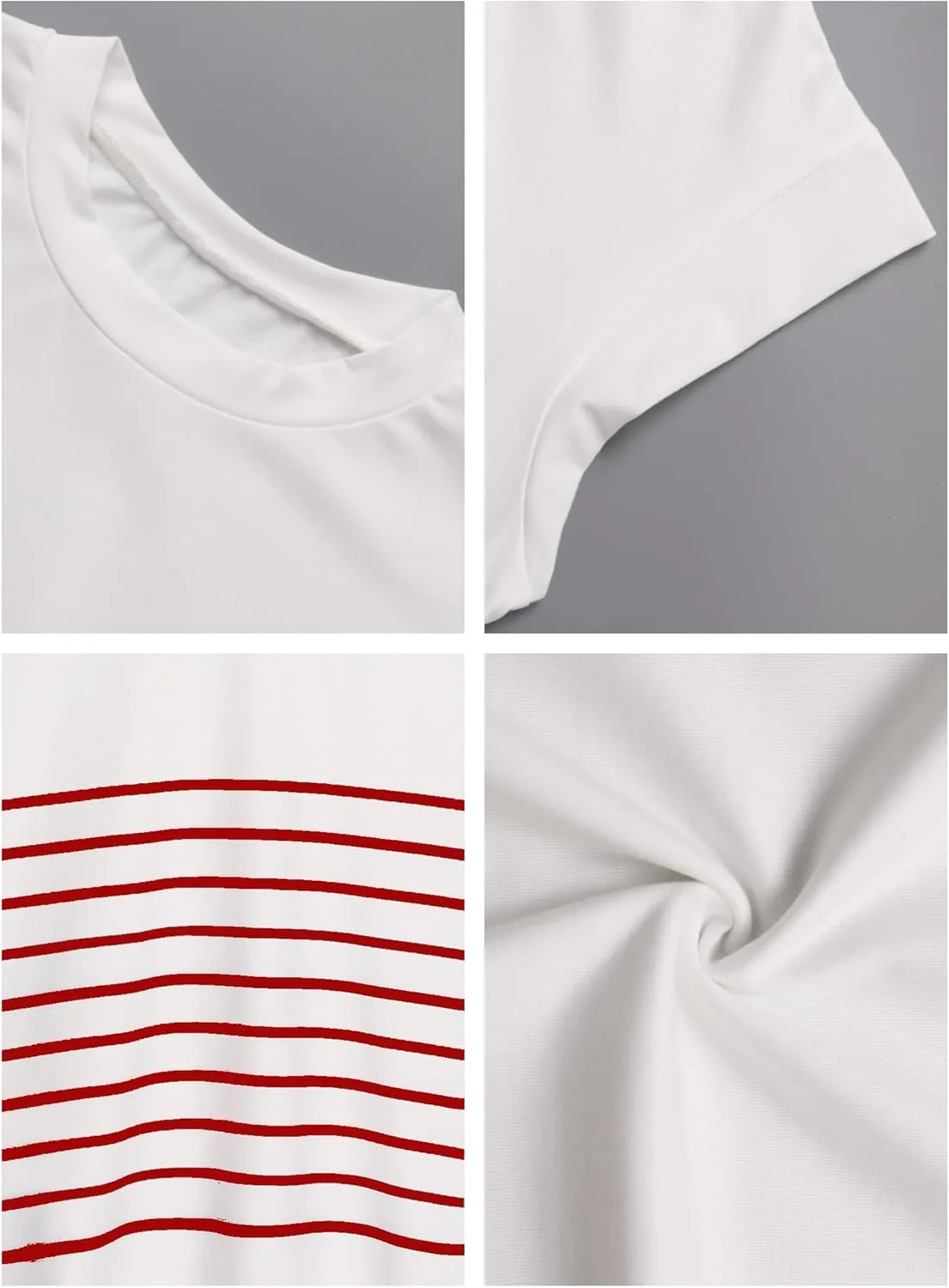 Hilinker Women's Cute Summer Cap Sleeve Top Mock Neck T Shirts Casual Loose Summer Tee