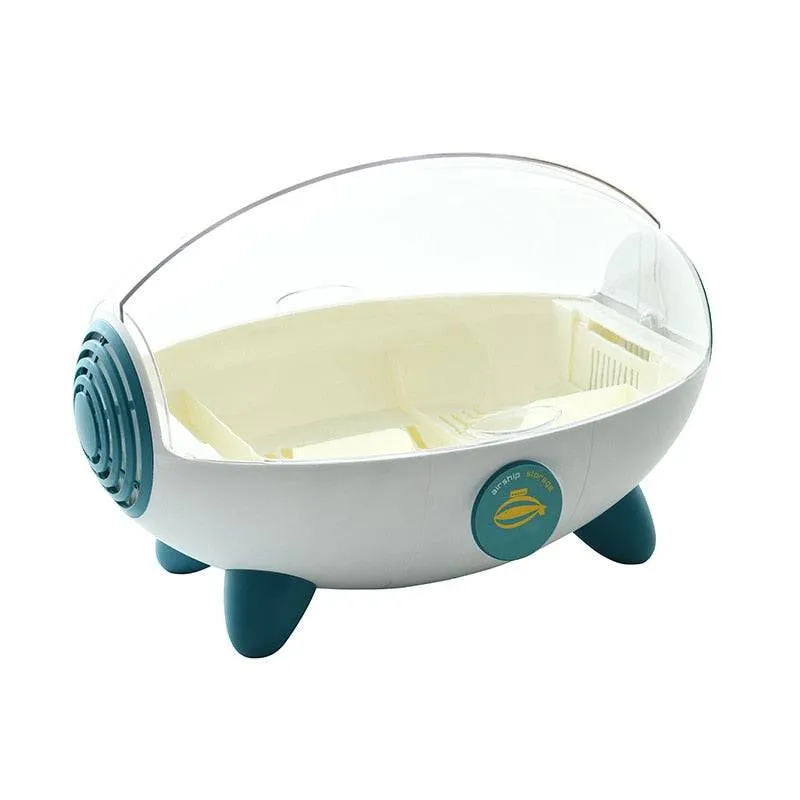 Japanise Space Capsule  Storage Rack Creative Airship Asphalt Bowl Rack