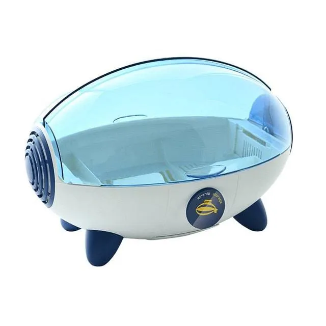 Japanise Space Capsule  Storage Rack Creative Airship Asphalt Bowl Rack