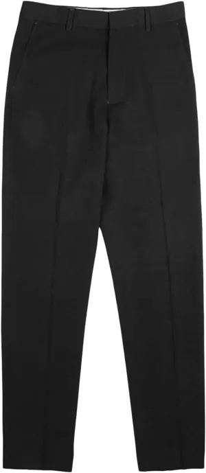 JEShifangjiusu Men's Flat Front Straight Fit Dress Pant Casual Skinny Stretch Chinos Pants Slim Fit Business Pant with Pocket (31,Black), Black, 31