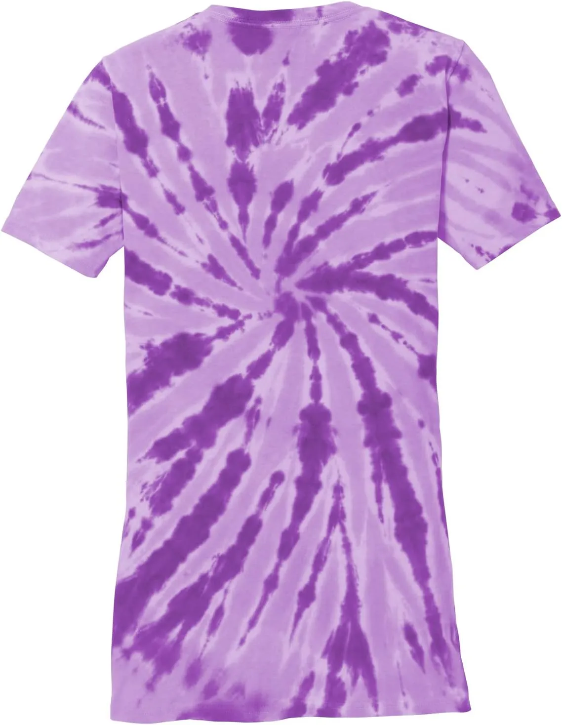 JustBlanks Womens Short Sleeves T-Shirts 100% Cotton Tie-Dye V-Neck Tee