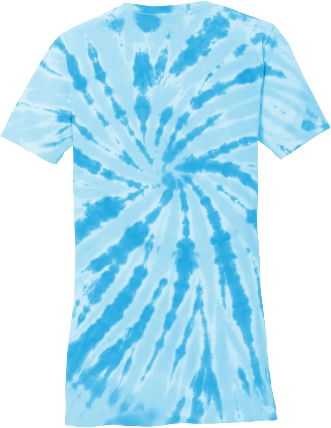 JustBlanks Womens Short Sleeves T-Shirts 100% Cotton Tie-Dye V-Neck Tee