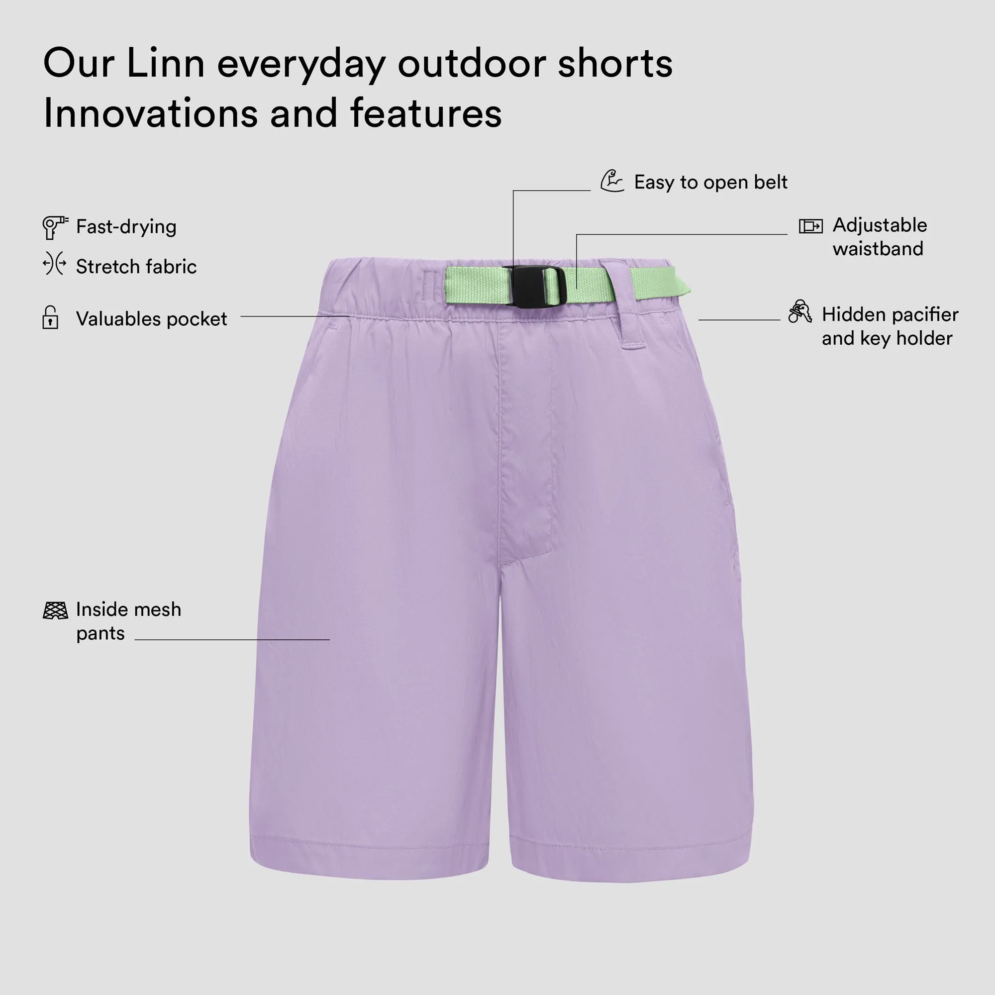 Linn everyday outdoor shorts