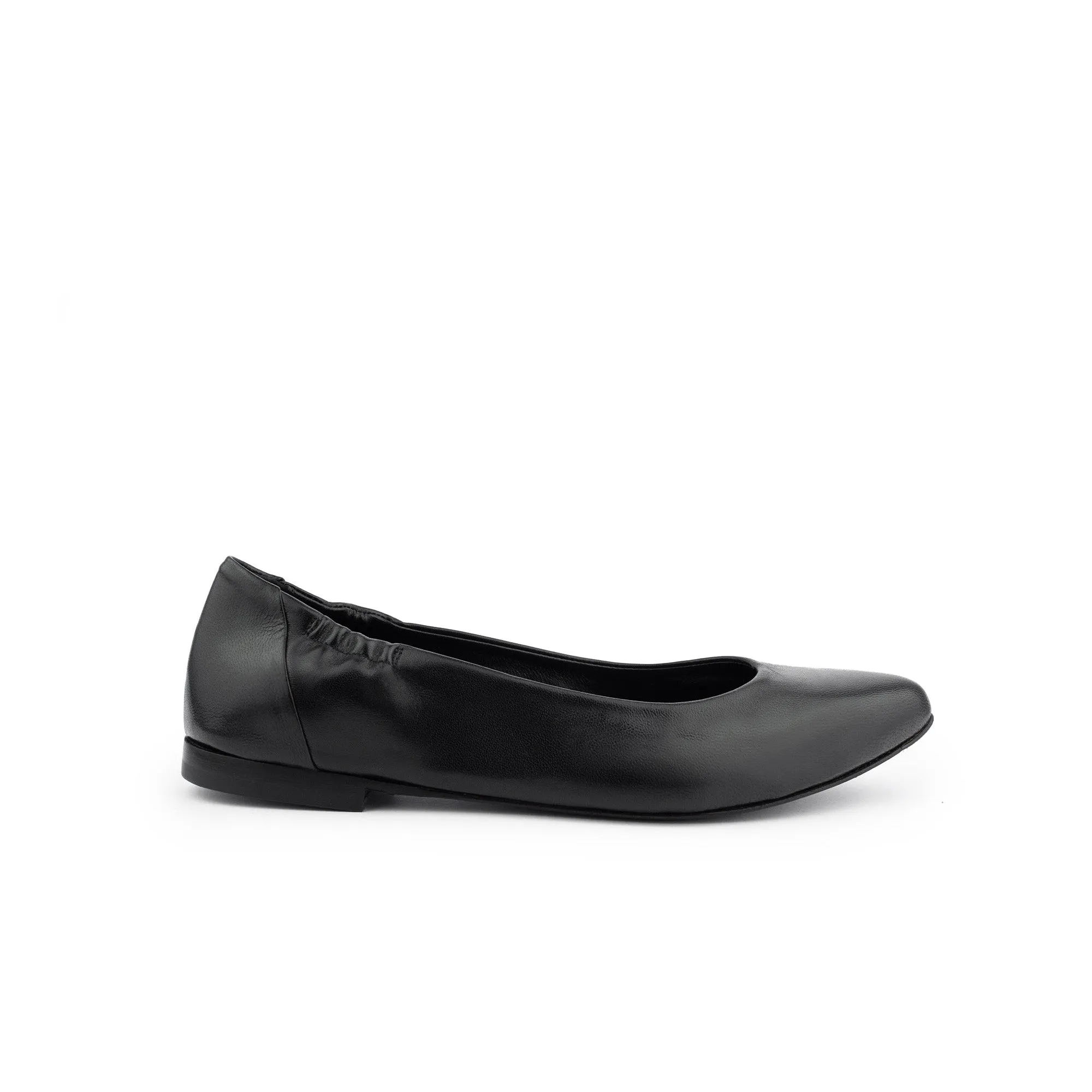Mara Ballet Flat Jet Black