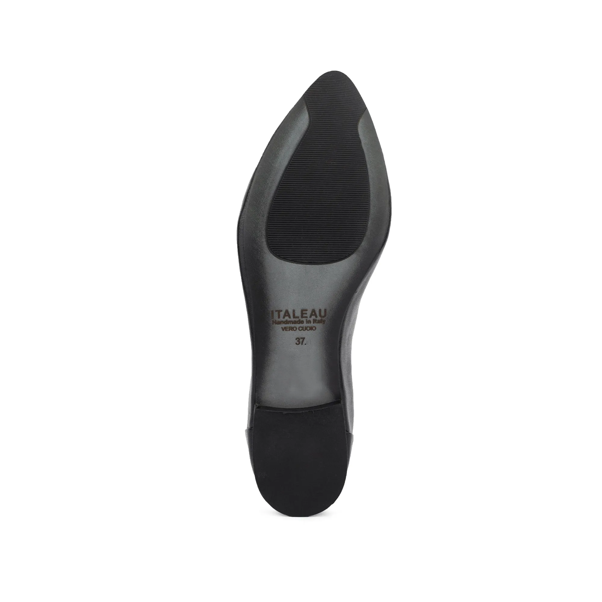 Mara Ballet Flat Jet Black