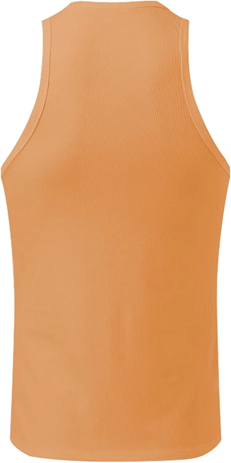 Men Fashion Tank Top Summer Streetwear Sexy Sleeveless T Shirts Vintage Tee Vest