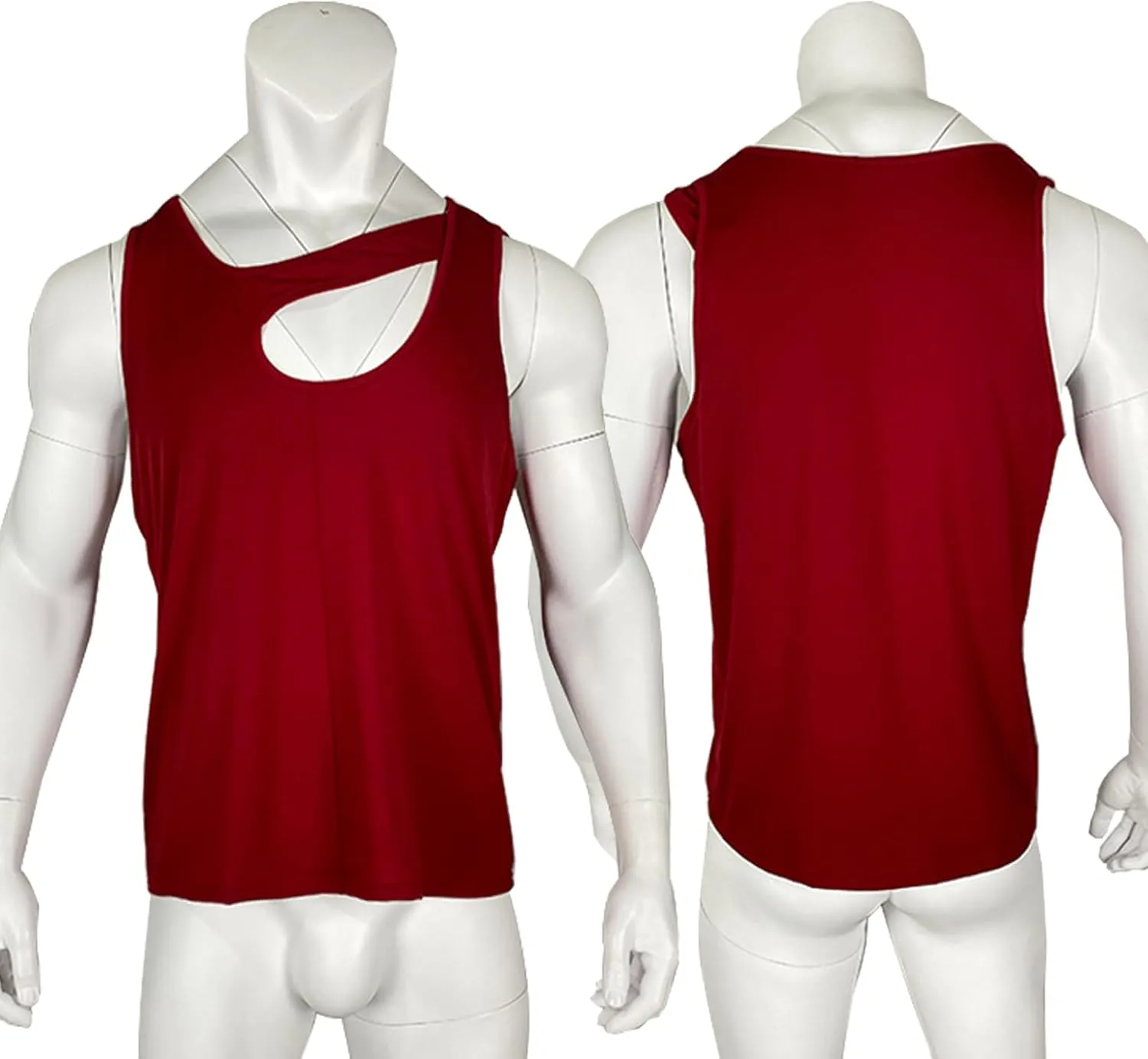 Men Fashion Tank Top Summer Streetwear Sexy Sleeveless T Shirts Vintage Tee Vest