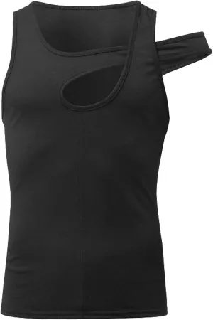 Men Fashion Tank Top Summer Streetwear Sexy Sleeveless T Shirts Vintage Tee Vest