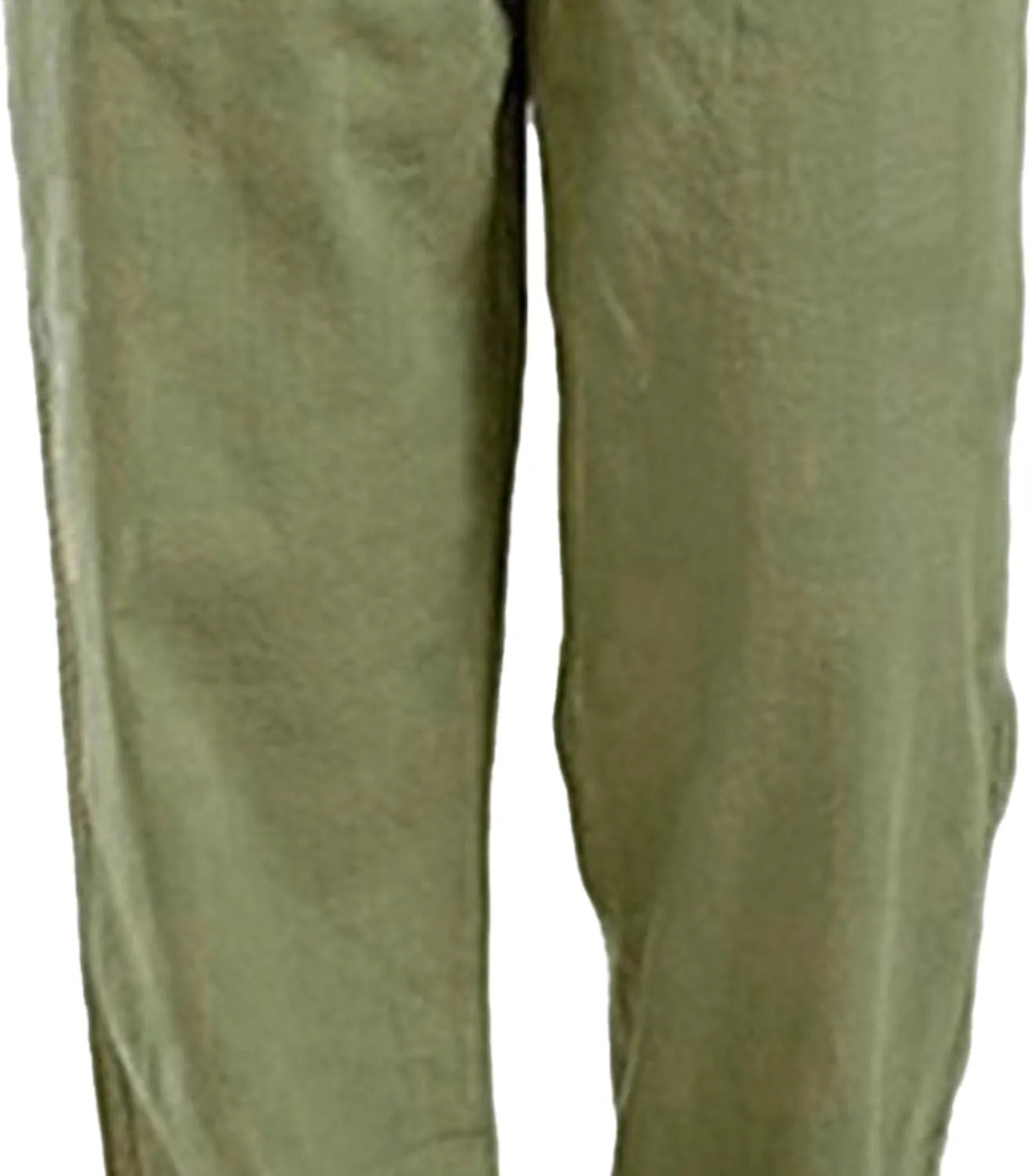 Men's Baggy Cotton Linen Summer Pants Drawstring Solid Beach Trousers Straight Leg Casual Outdoor Sweatpants