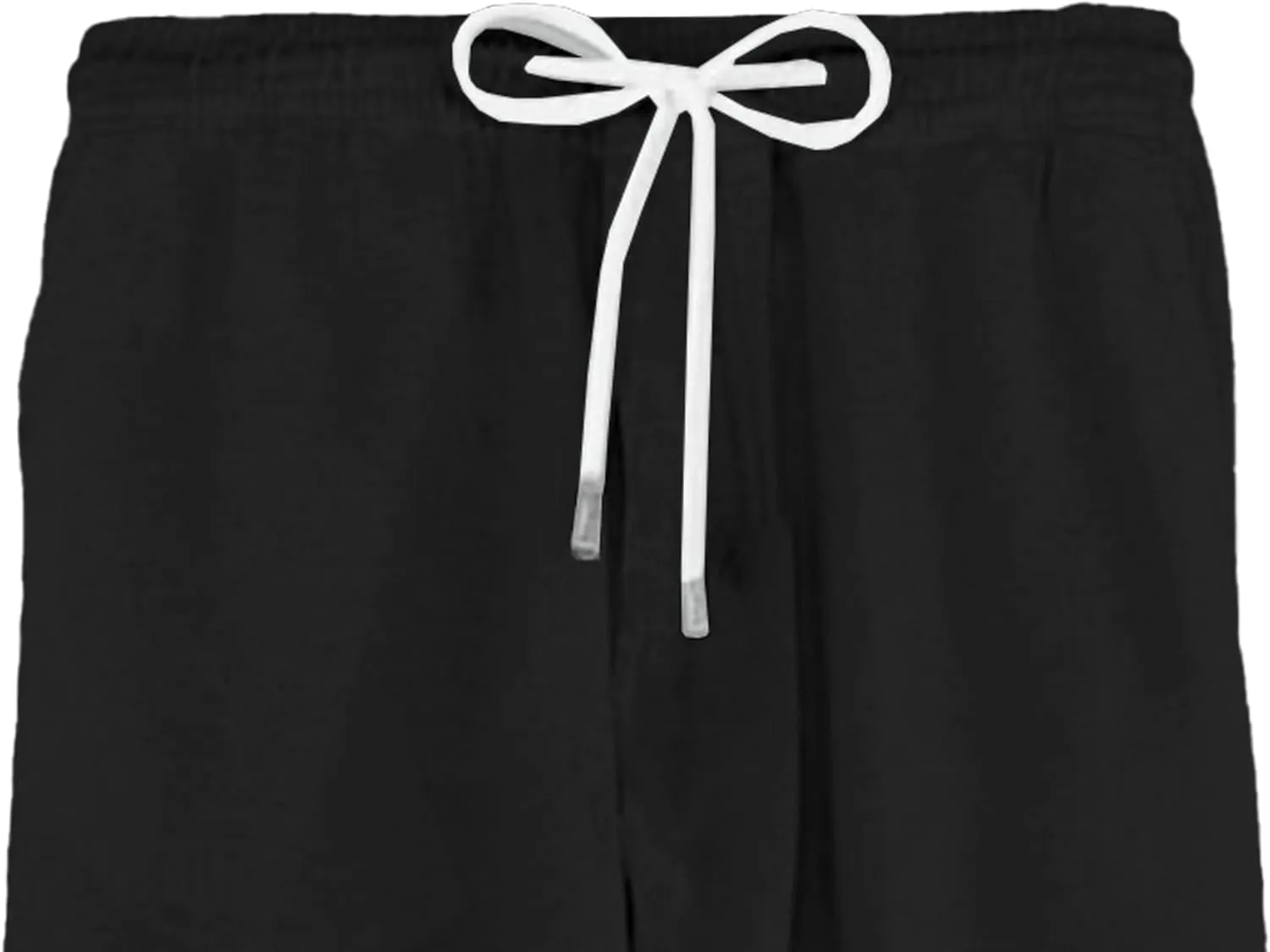 Men's Cotton Linen Drawstring Outdoor Pants Elastic Waist Solid Summer Trousers Baggy Basic Casual Sweatpants