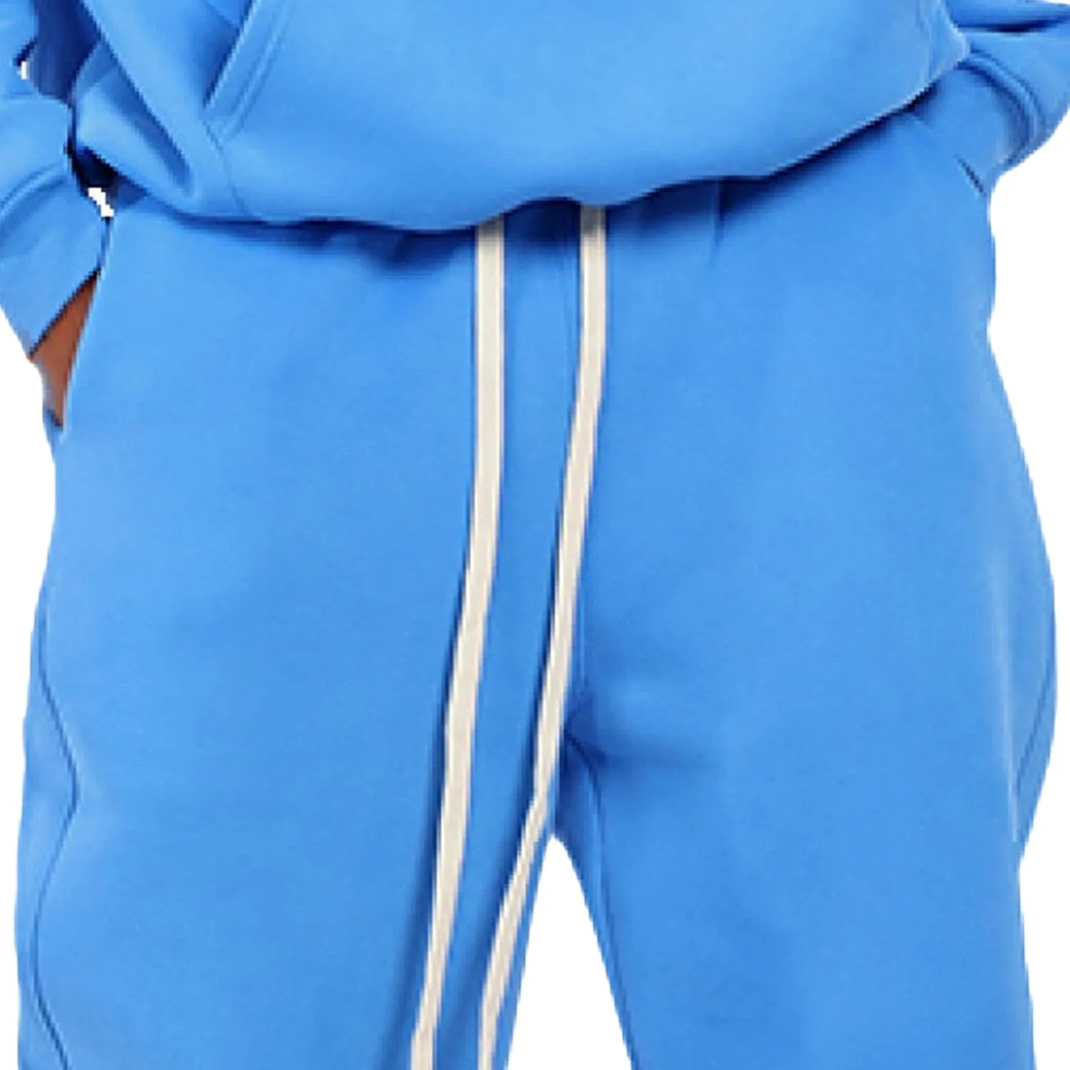 Men's Cotton Straight Leg Workout Pants Loose Fit Solid Drawstring Trousers Casual Athletic Outdoor Fall Pants