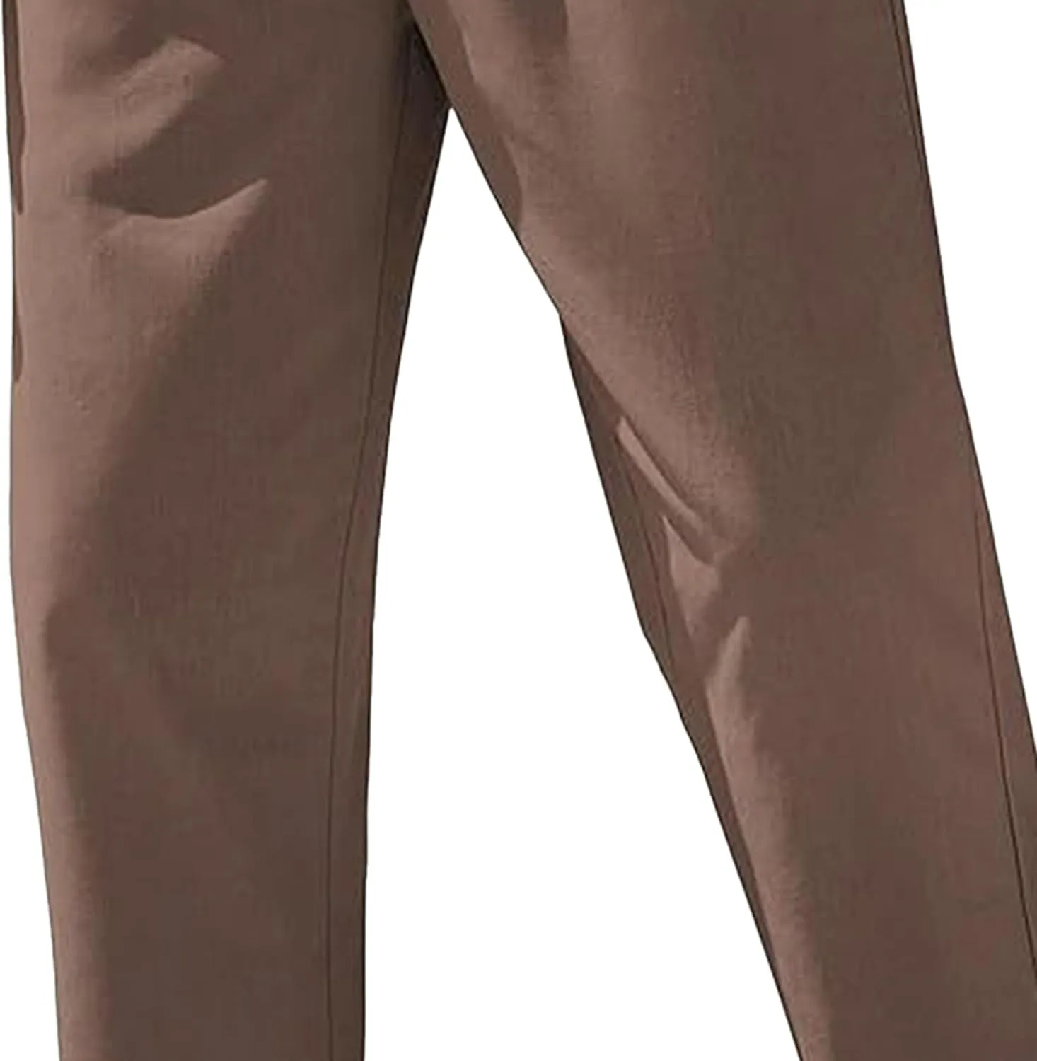 Men's Drawstring Baggy Outdoor Pants Elastic Waist Solid Summer Trousers Cotton Linen Comfort Sweatpants