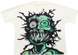 Men's Figure Y2K Graphic Tee Shirt Vintage Short Sleeve Crew Neck Novelty T-Shirts