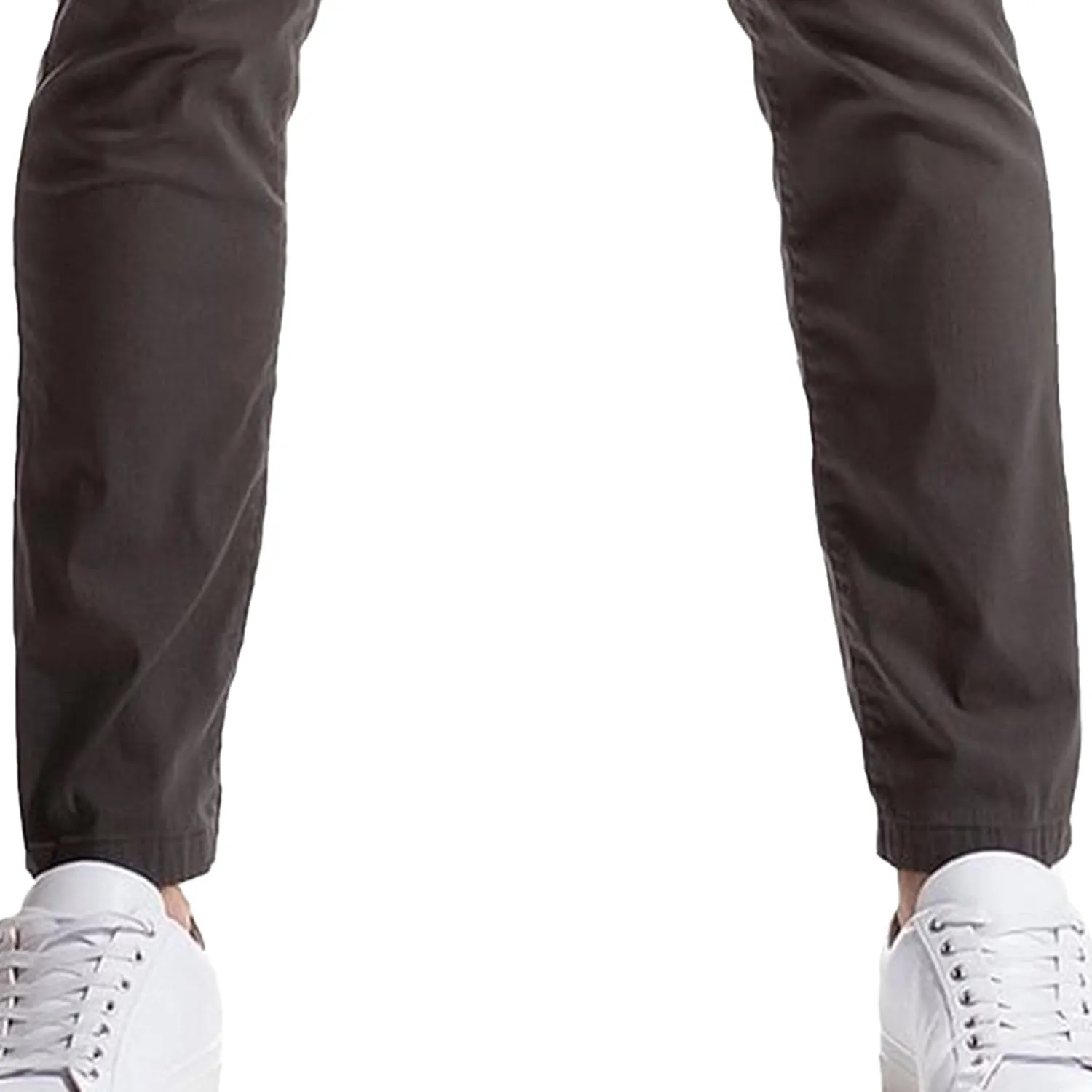 Men's Quick Dry Regular Fit Outdoor Pants Casual Straight Leg Hiking Trousers Basic Solid Summer Long Pants