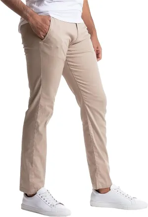 Men's Quick Dry Regular Fit Outdoor Pants Casual Straight Leg Hiking Trousers Basic Solid Summer Long Pants