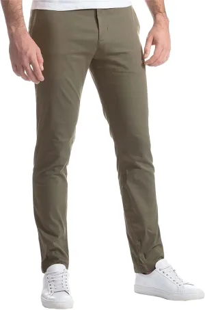 Men's Quick Dry Regular Fit Outdoor Pants Casual Straight Leg Hiking Trousers Basic Solid Summer Long Pants