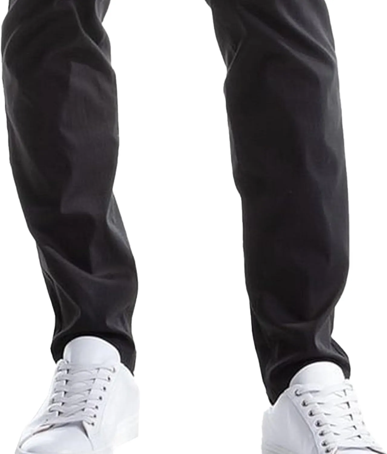 Men's Quick Dry Regular Fit Outdoor Pants Casual Straight Leg Hiking Trousers Basic Solid Summer Long Pants