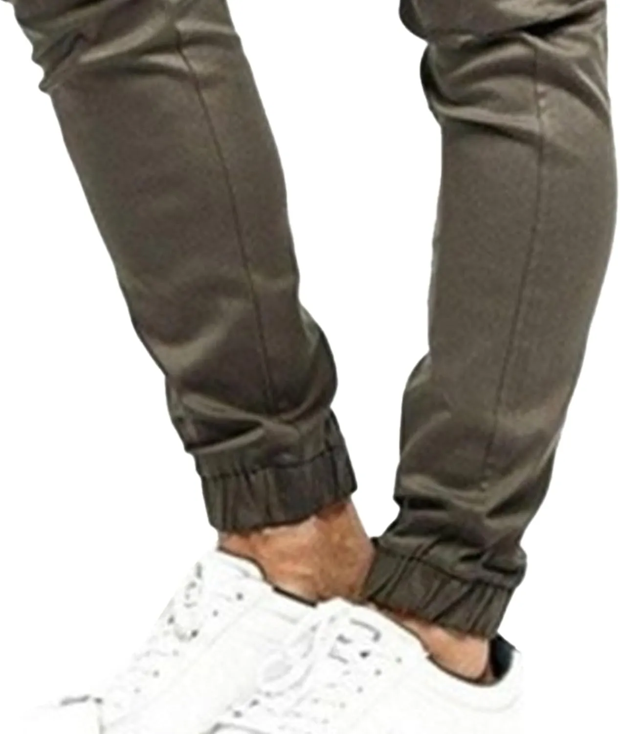 Men's Slim Fit Solid Lightweight Joggers Pants Casual Drawstring Outdoor Trousers Comfort Solid Hiking Sweatpants