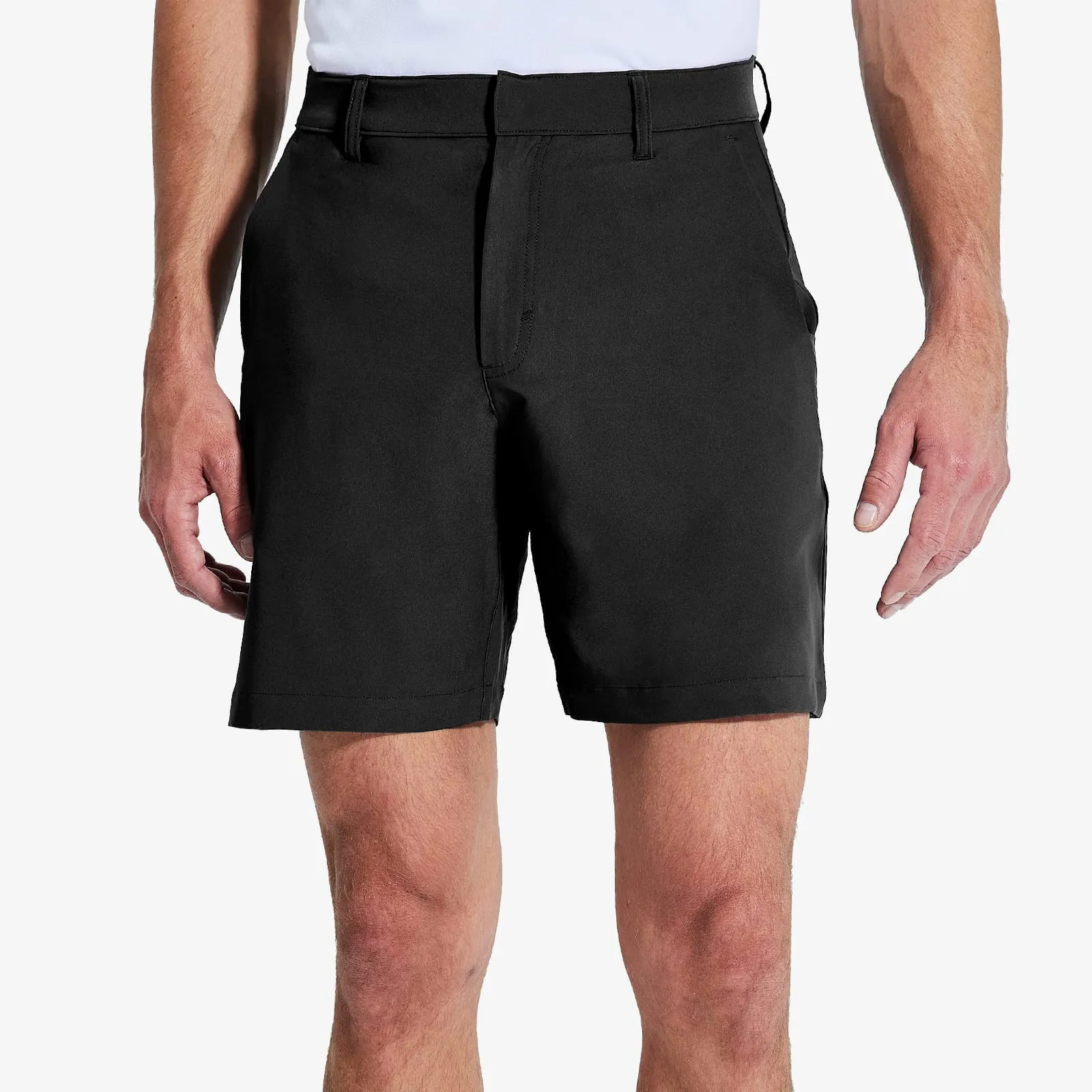 Men's Stretch Golf Shorts 5 Pockets 8" Quick Dry Shorts