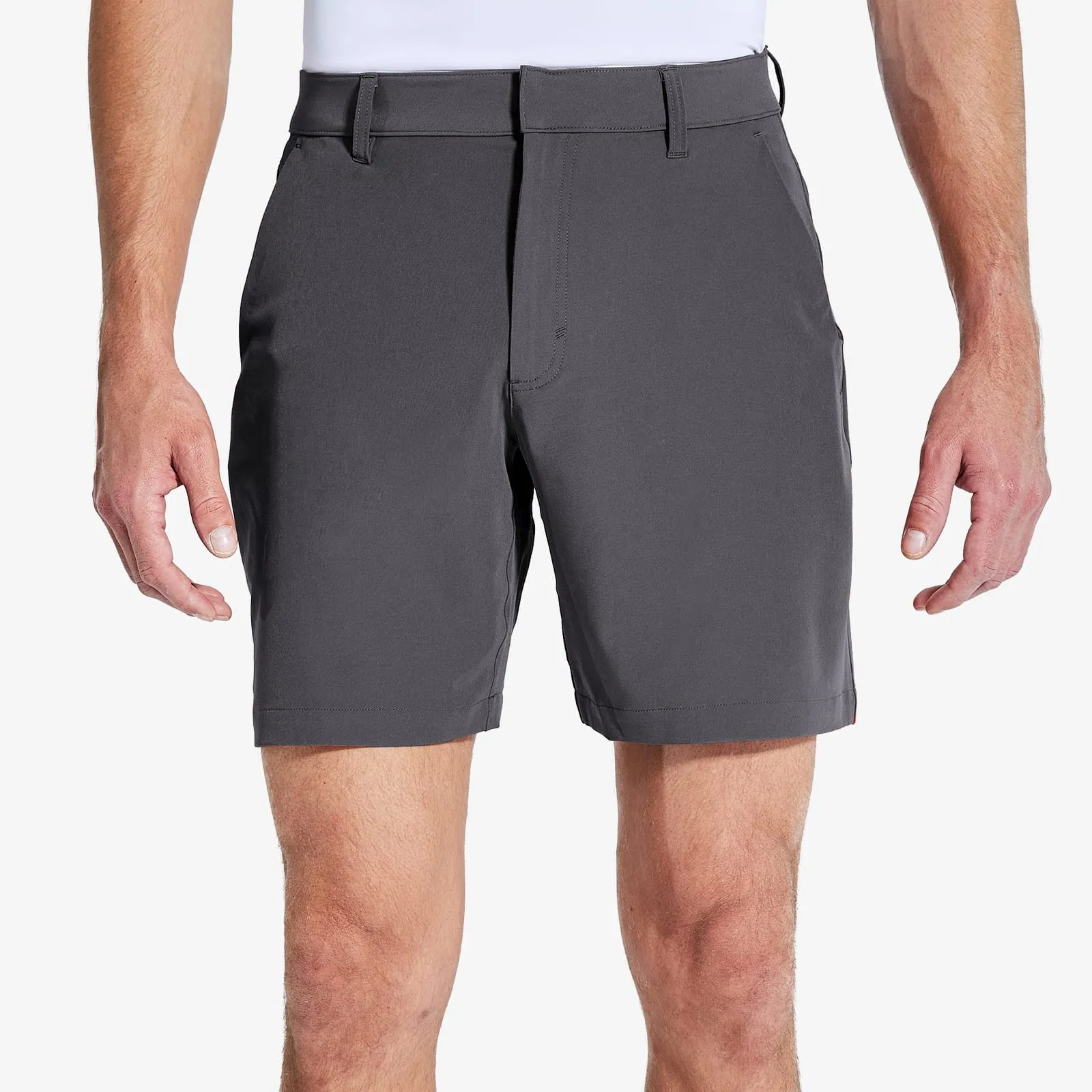 Men's Stretch Golf Shorts 5 Pockets 8" Quick Dry Shorts