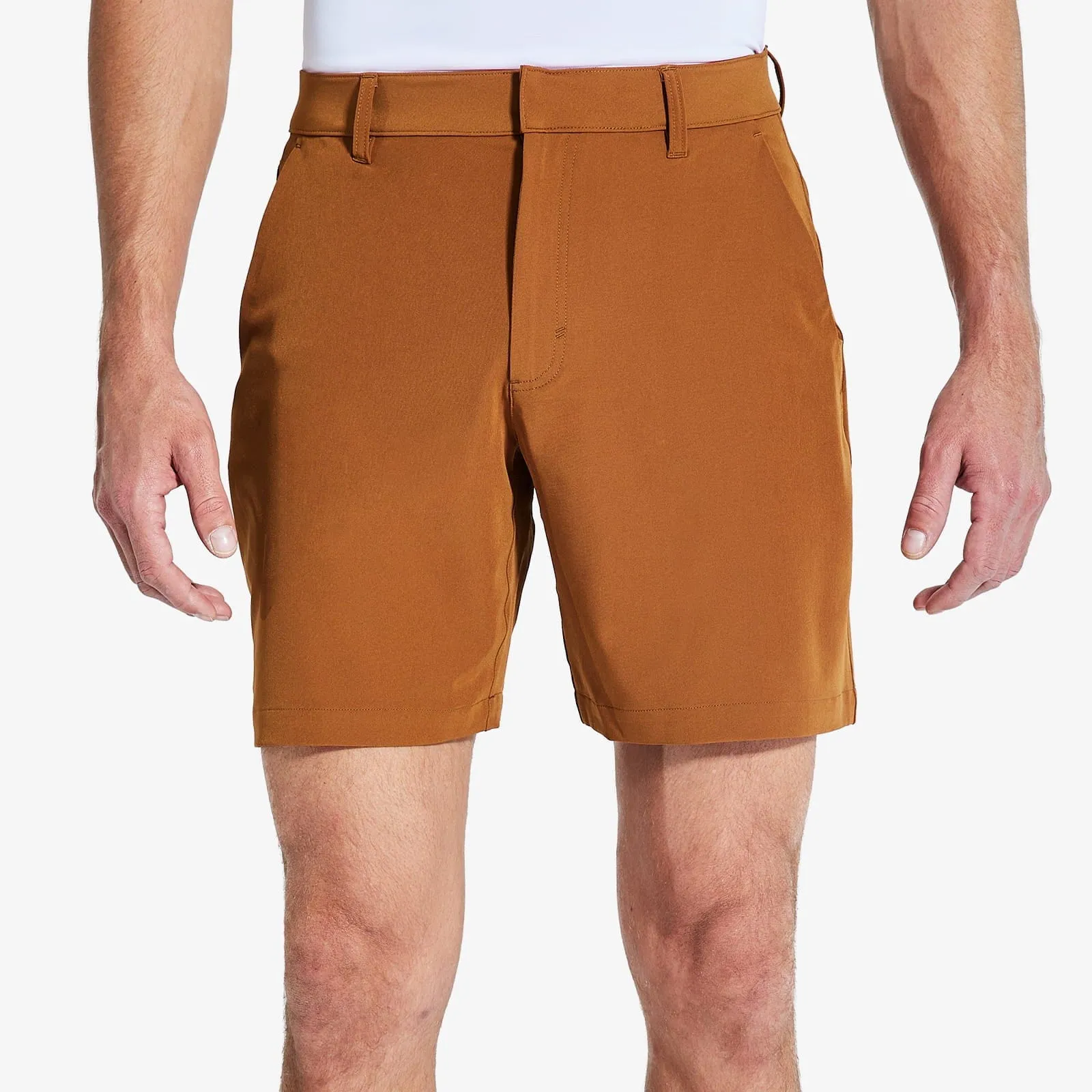 Men's Stretch Golf Shorts 5 Pockets 8" Quick Dry Shorts