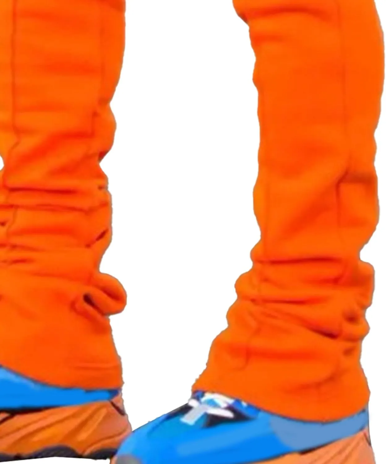 Men's Stylish Slim Fit Streetwear Pants Drawstring Casual Tapered Trousers Solid Elastic Waist Outdoor Pants