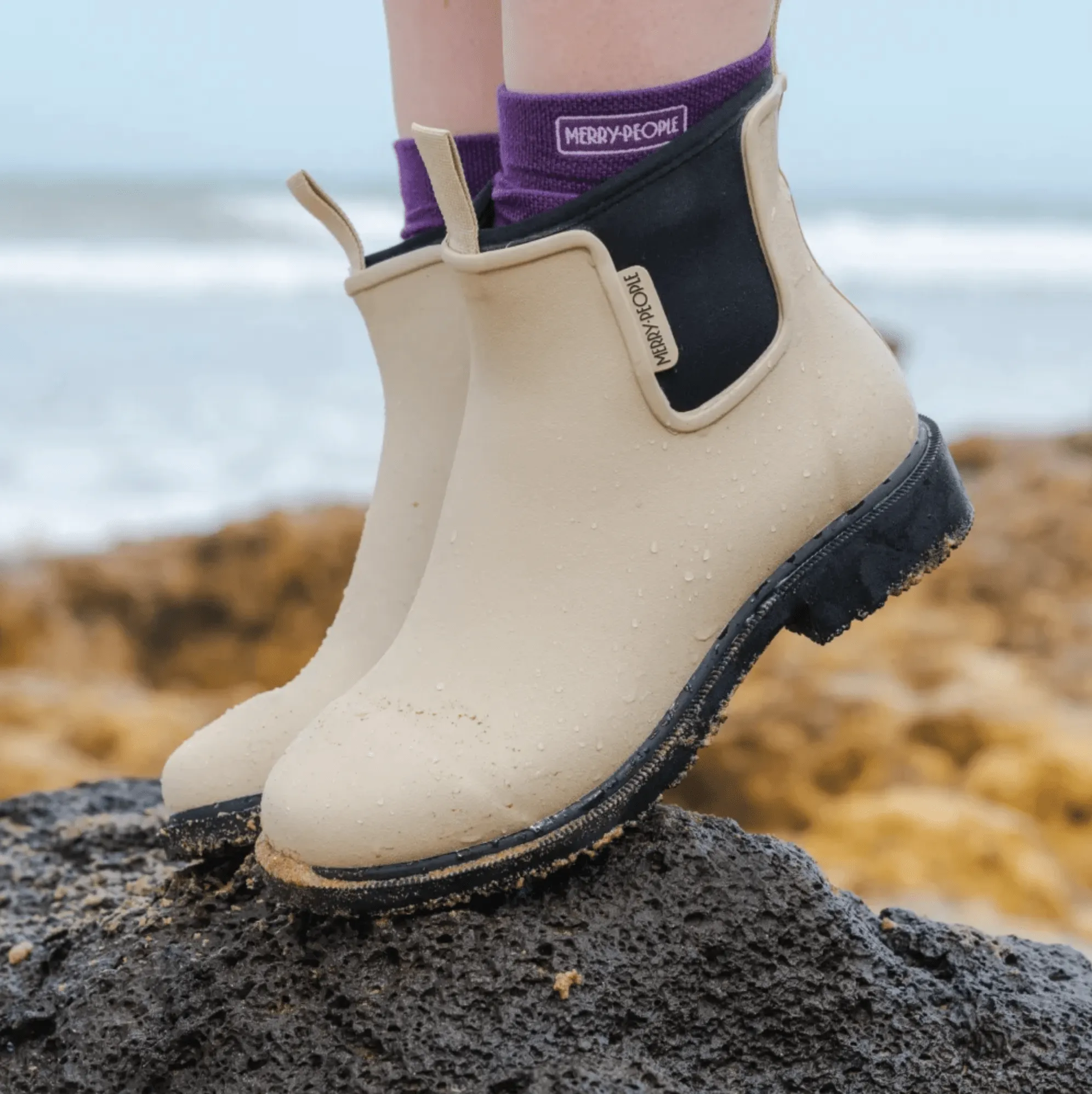 Merry People Bobbi Boot Sand