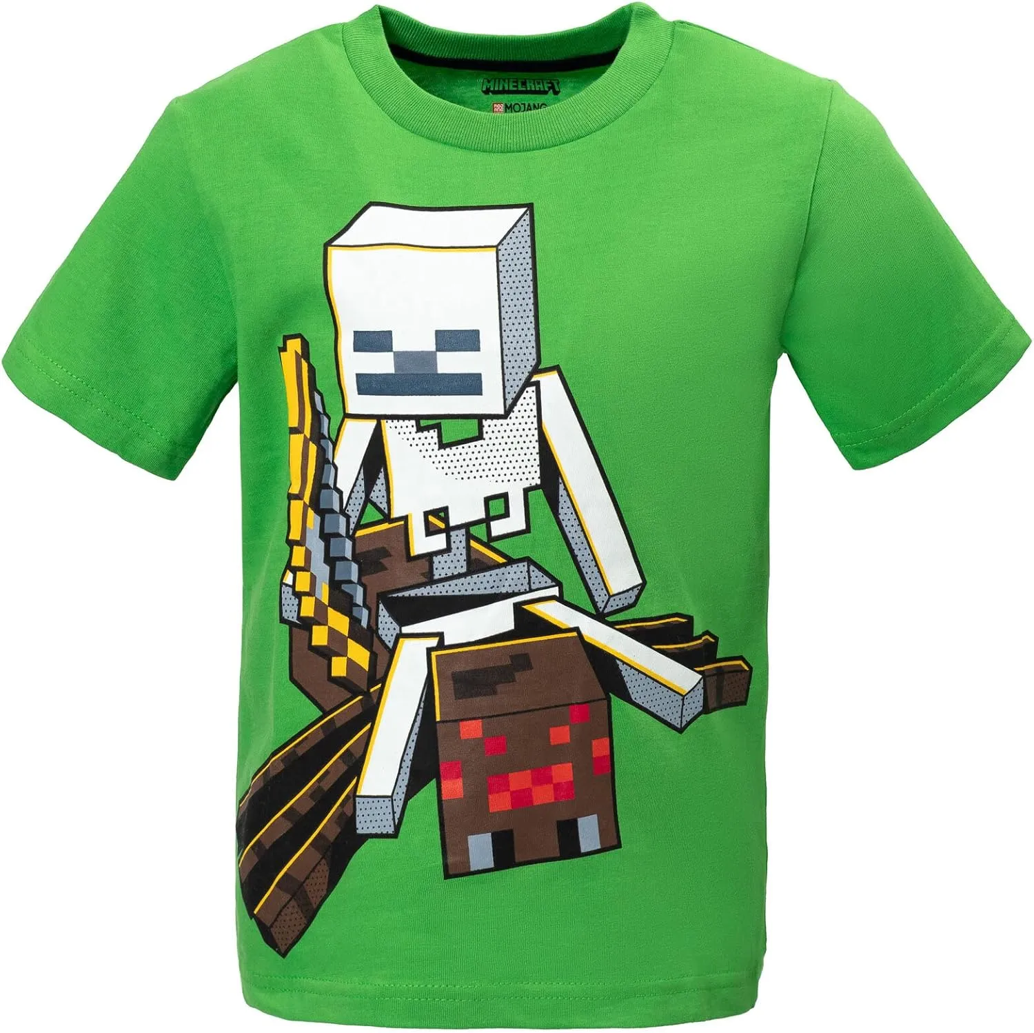 Minecraft Mobs Skeleton Enderman 3 Pack T-Shirts Little Kid to Big Kid