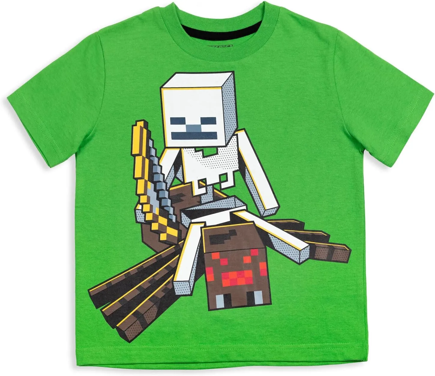 Minecraft Mobs Skeleton Enderman 3 Pack T-Shirts Little Kid to Big Kid