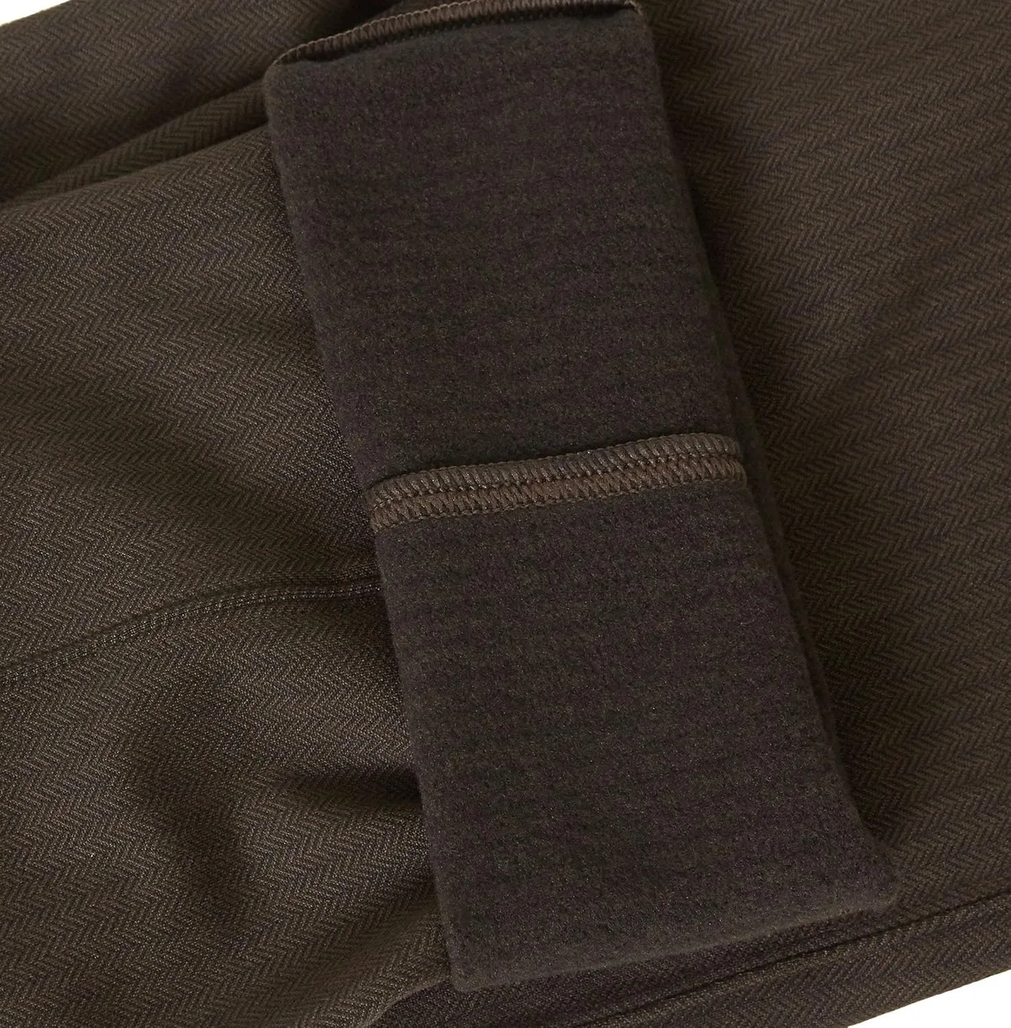 Mondetta Women's Pull-On Herringbone Straight Leg Pants