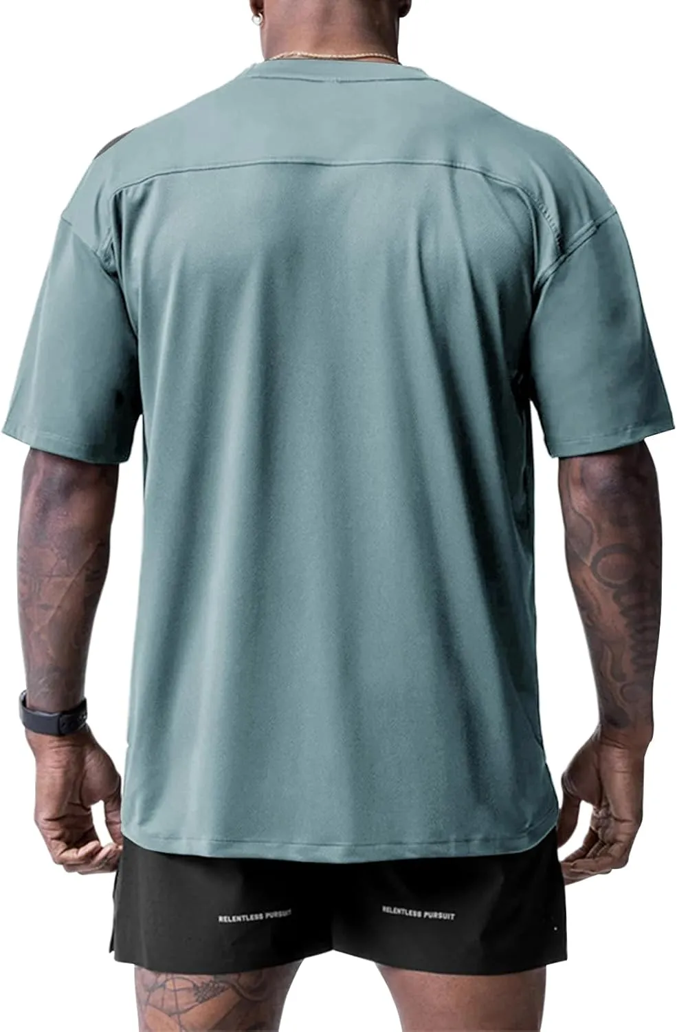 Muscle Killer 1/2pack Mens T Shirt Gym Workout Dry Fit Short Sleeve Athletic Fitness Crew Neck Tee Shirts Casual Loose Fit
