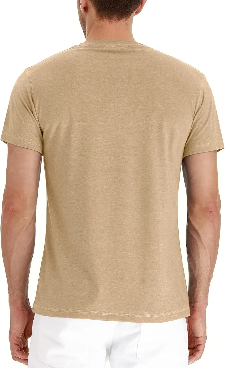 NITAGUT Mens Fashion Casual Front Placket Basic Long/Short Sleeve Henley T-Shirts
