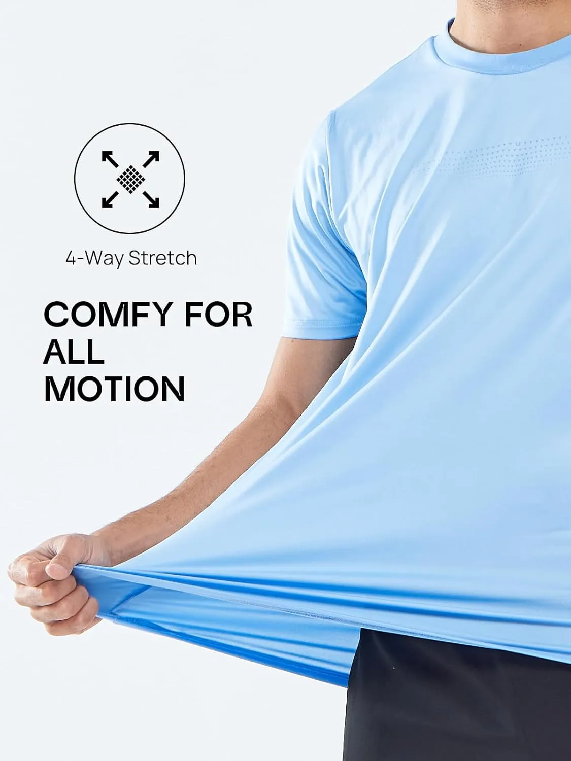 NORTHYARD Men's Workout Gym T-Shirts Lightweight Running Athletic Short Sleeve Quick Dry Shirt Tops