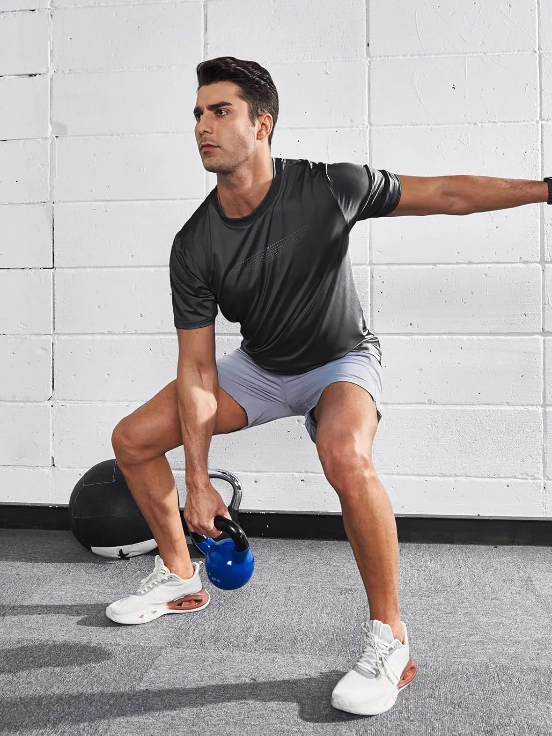 NORTHYARD Men's Workout Gym T-Shirts Lightweight Running Athletic Short Sleeve Quick Dry Shirt Tops