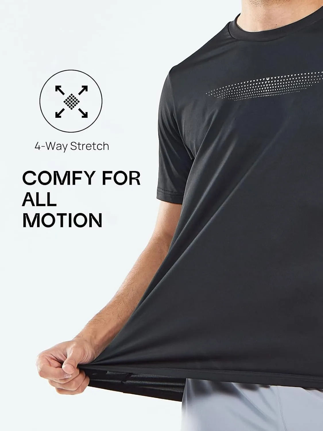 NORTHYARD Men's Workout Gym T-Shirts Lightweight Running Athletic Short Sleeve Quick Dry Shirt Tops