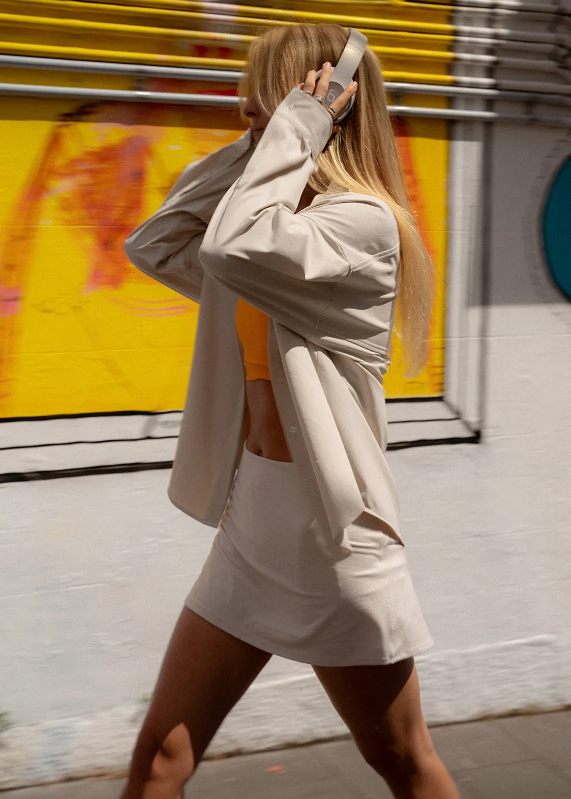 On To Off Duty Skirt