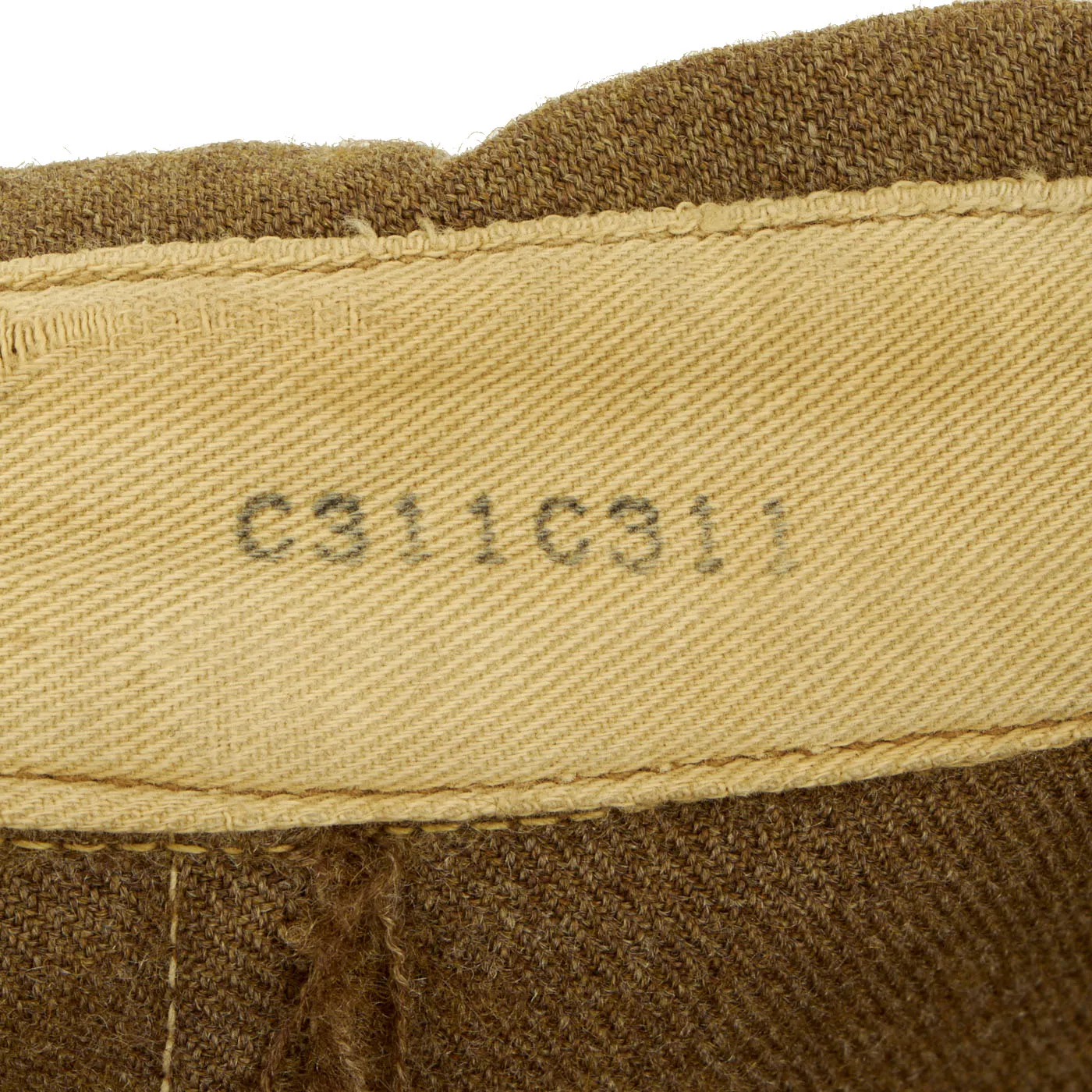Original British Made WWII U.S. Ike Jacket with Theater Made CBI Insignia - China/Burma/India