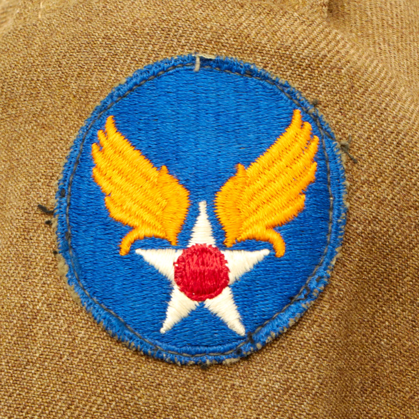 Original British Made WWII U.S. Ike Jacket with Theater Made CBI Insignia - China/Burma/India