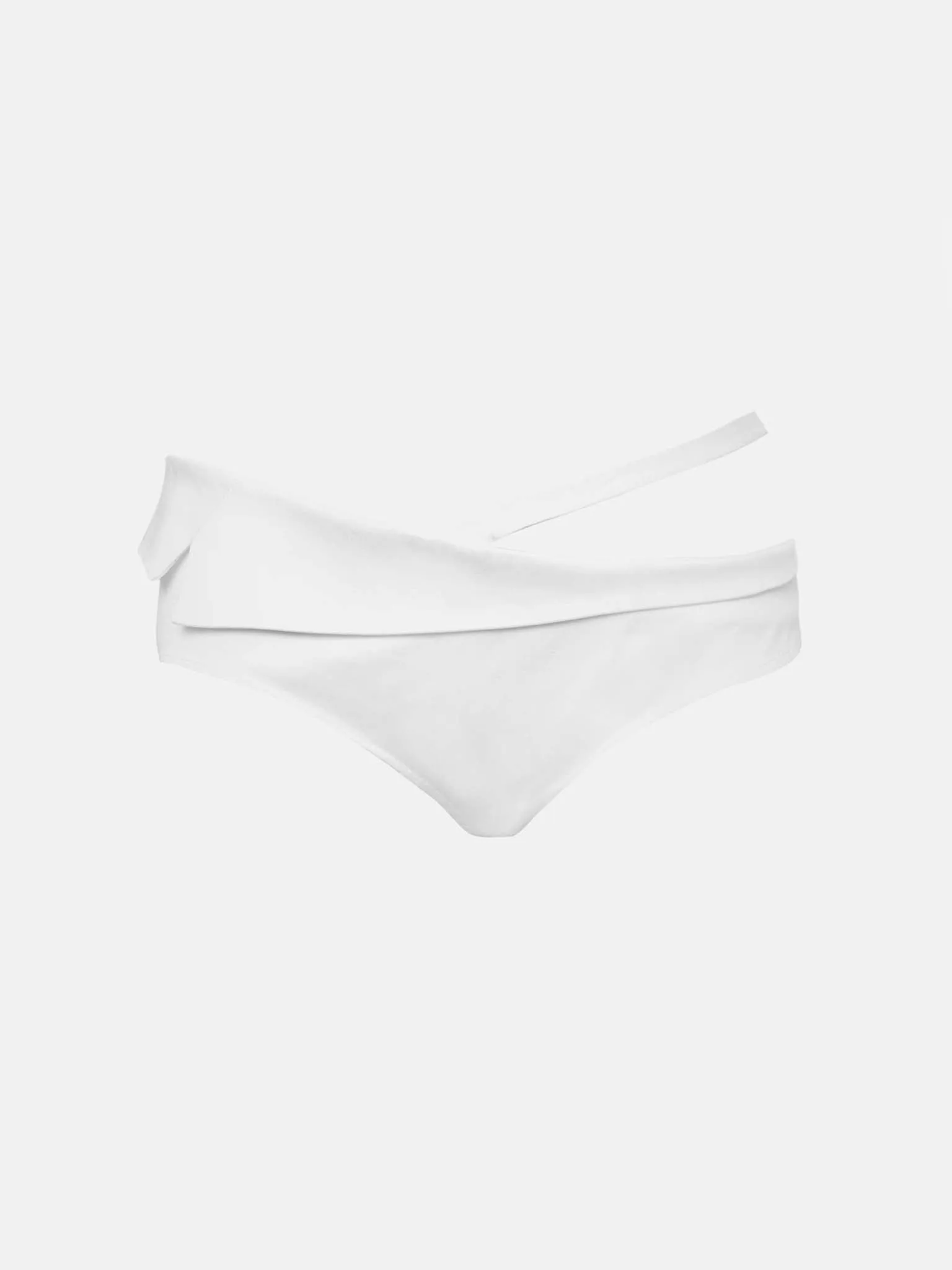 Paulette Shorts Stretch Cotton Virgin White