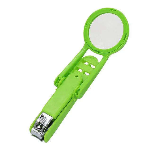 Portable Nail Clipper with Magnifying Glass
