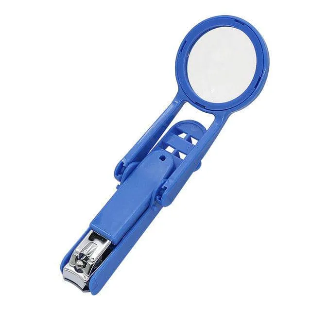 Portable Nail Clipper with Magnifying Glass