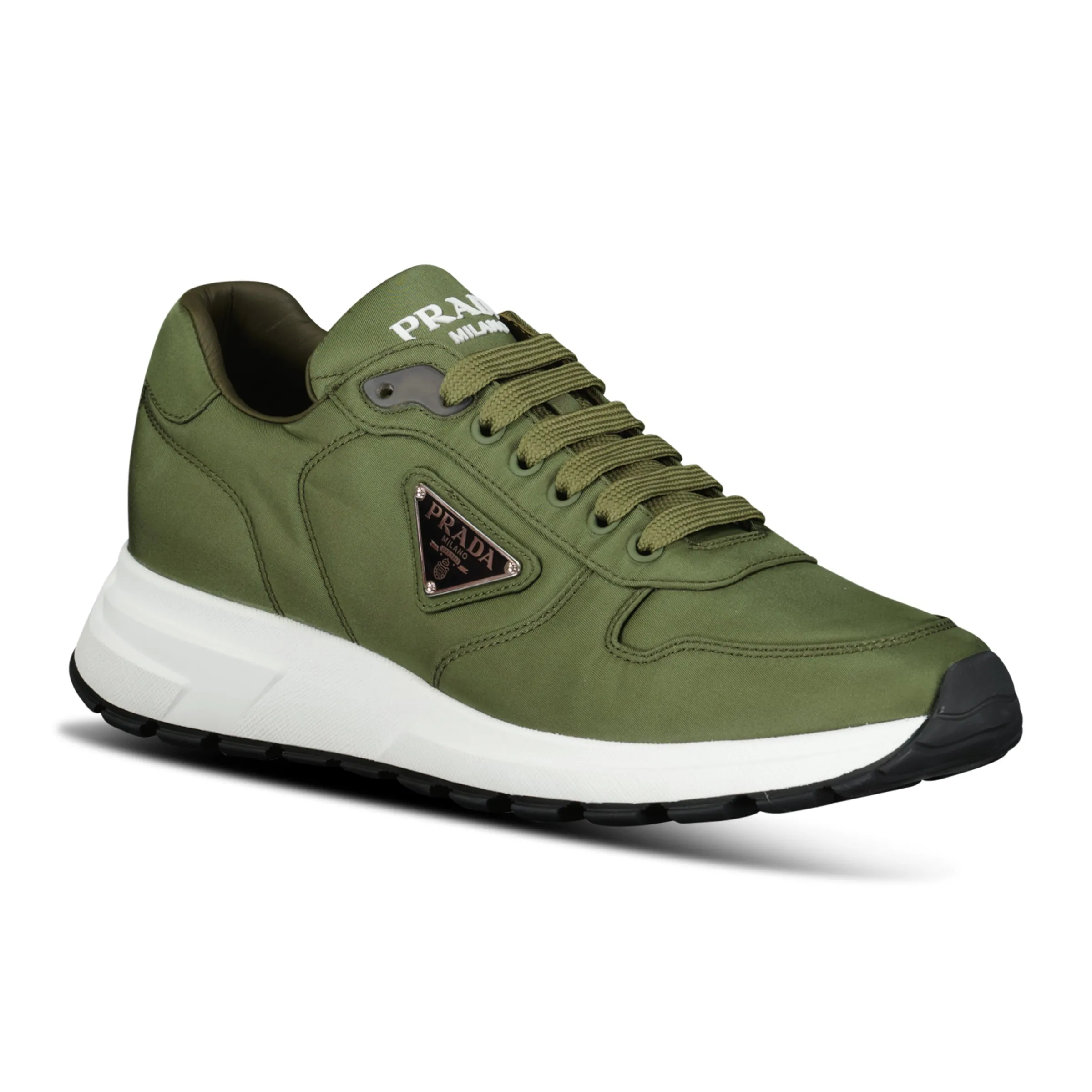 Prada Prax 01 Re-Nylon Sneakers Khaki