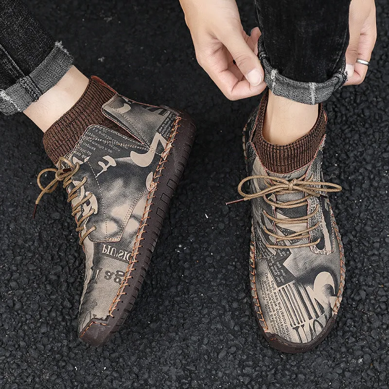 Retro Handmade Casual Shoes
