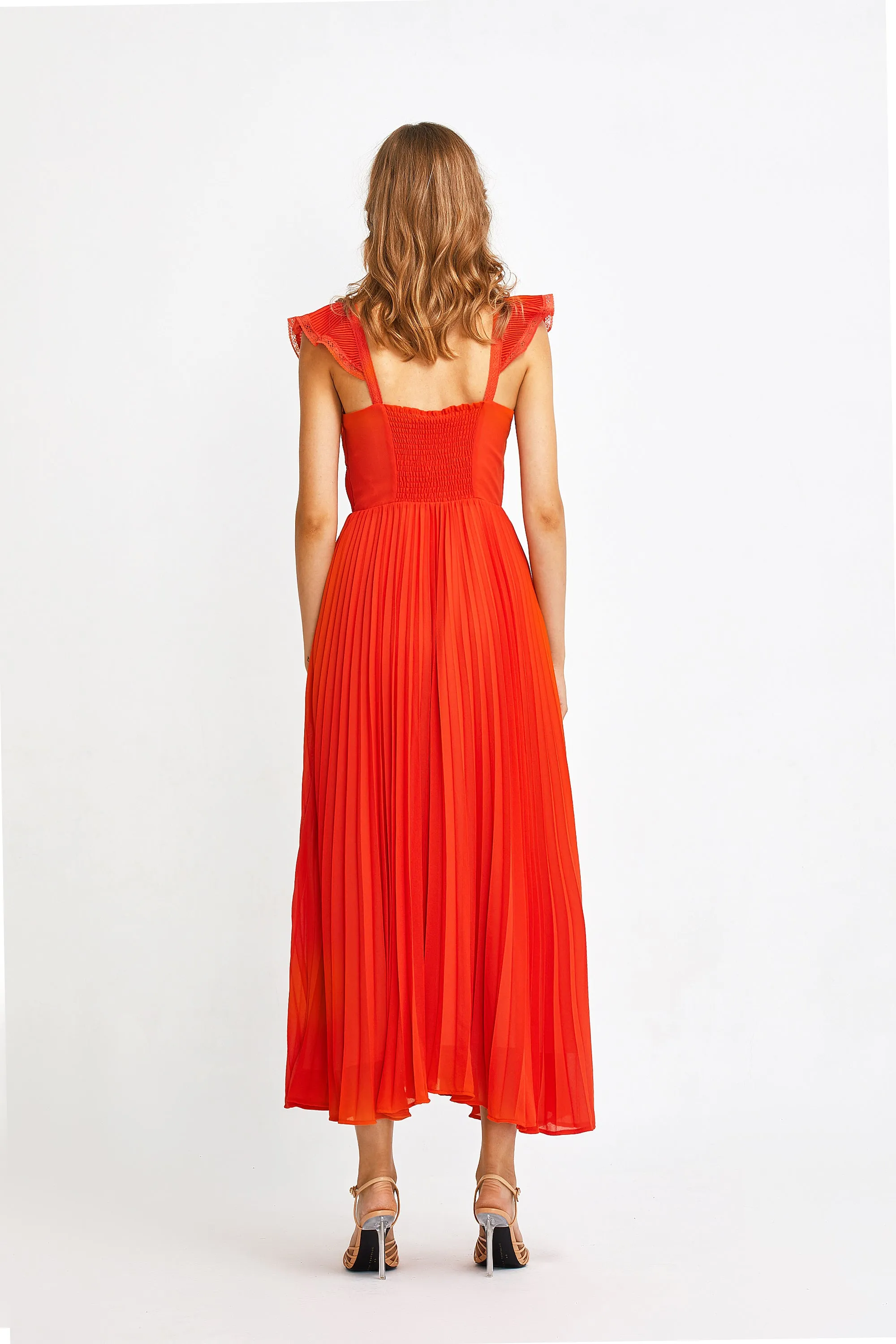 Shanghai Red Anoki Dress