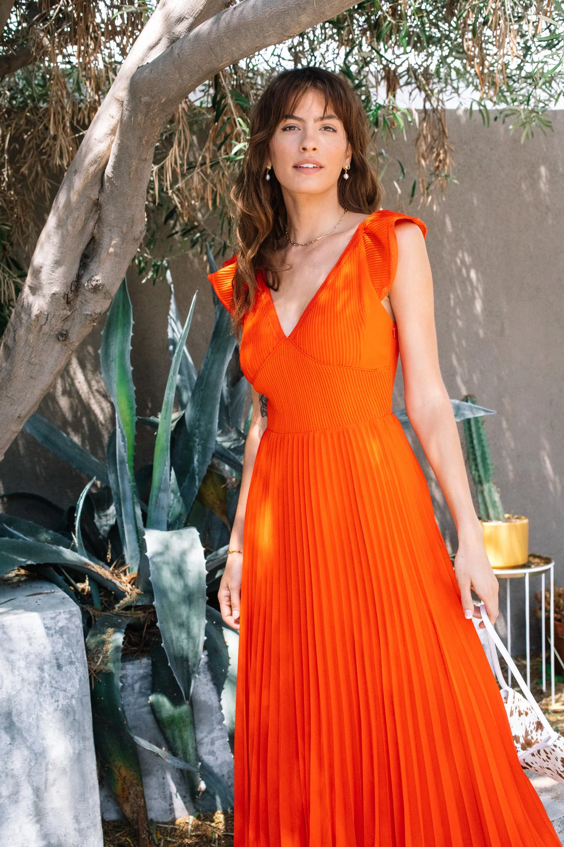 Shanghai Red Anoki Dress