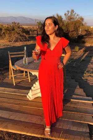Shanghai Red Anoki Dress