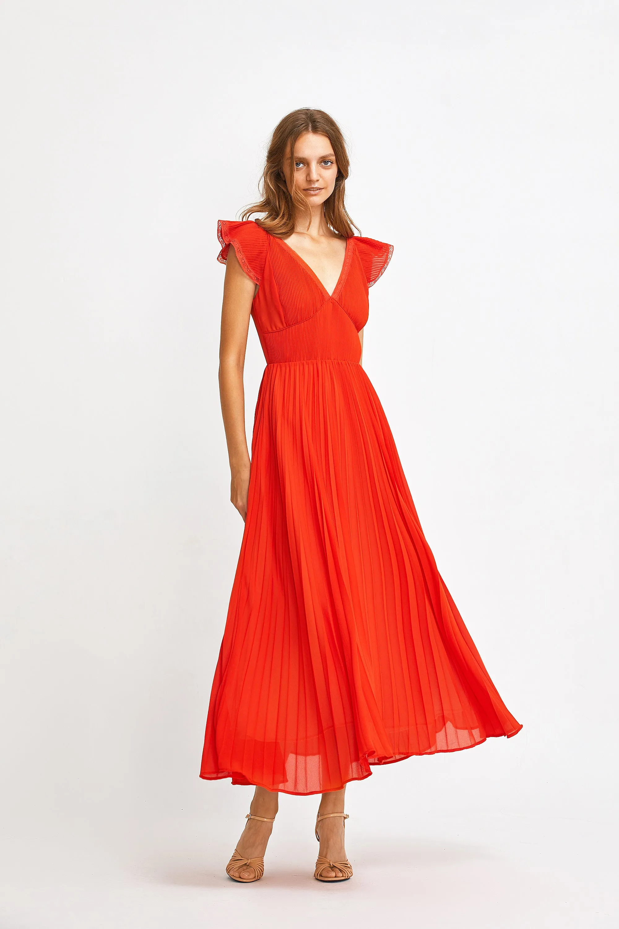 Shanghai Red Anoki Dress