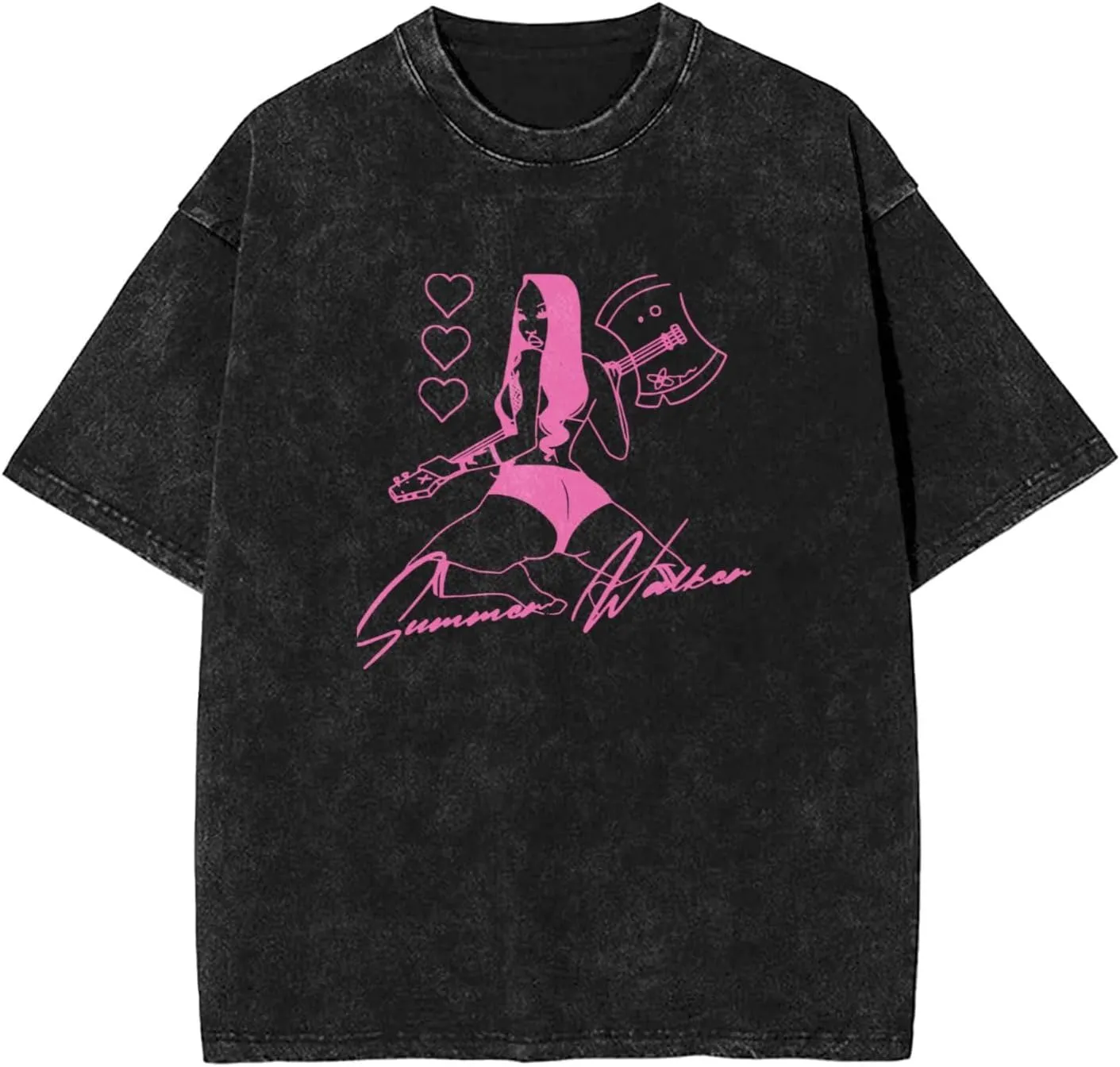 Shirt Men's Oversized T-Shirts Summer Casual Short Sleeved Basic Tops Graphic Tee