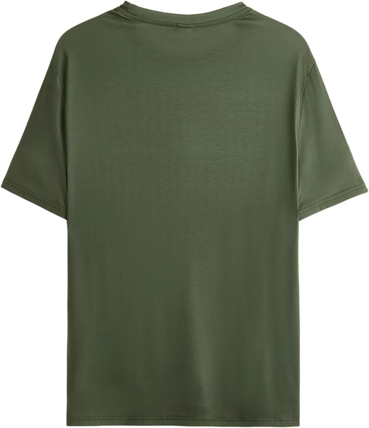 SOLY HUX Men's Graphic Short Sleeve Tee Crew Neck Letter Print T Shirts Summer Tops