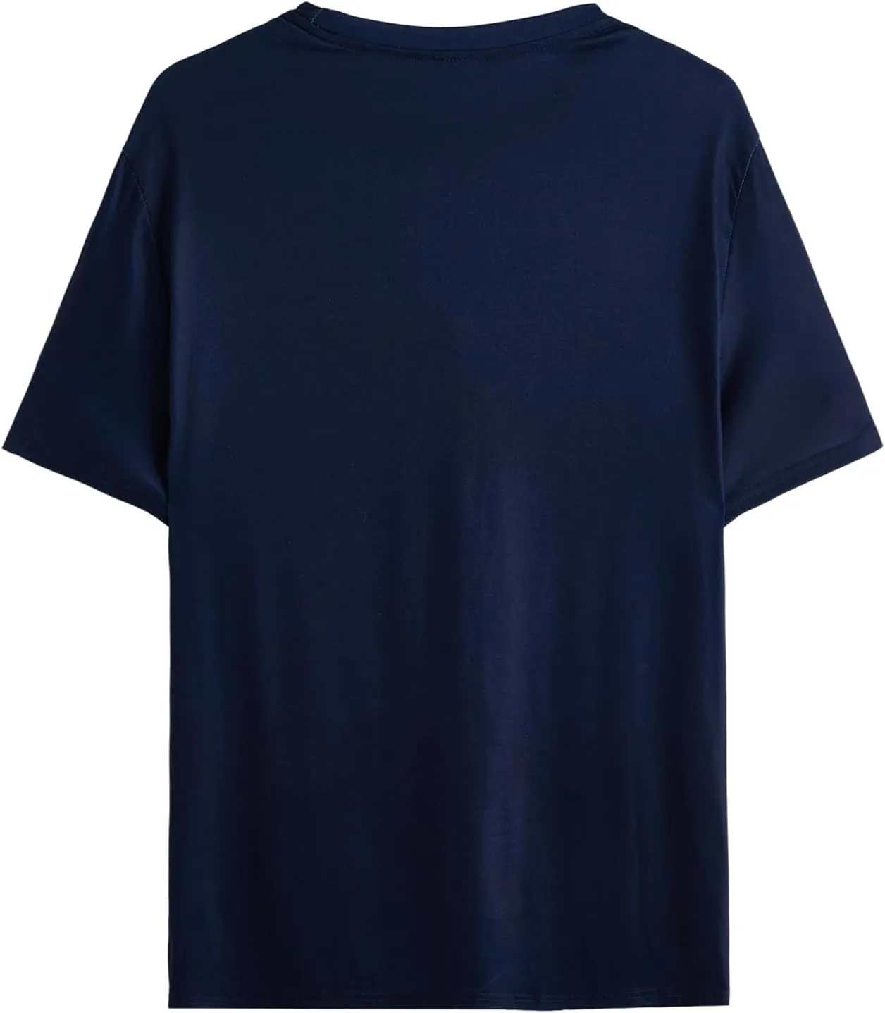 SOLY HUX Men's Graphic Short Sleeve Tee Crew Neck Letter Print T Shirts Summer Tops
